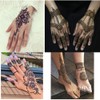 Pack of 16 Henna Tattoo Stencils Kit, Reusable Indian Arabic