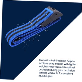 BESPORTBLE Fitness Blood Flow Restriction Belt Occlusion Training Belt Lightweight Portable Arm Training Band