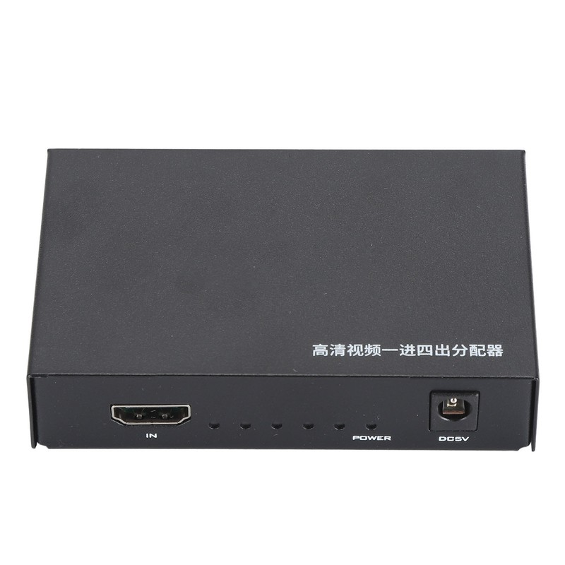 HD Multimedia Interface Splitter 1 in 4 Out 1x4 HD