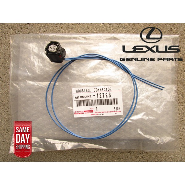 LEXUS 2 PIN AMBIENT TEMPERATURE SENSOR PIGTAIL WIRE HARNESS CONNECTOR