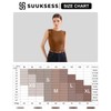 SUUKSESS Women Cotton Ribbed Tank Tops 2025 Boat Neck Sleevelss