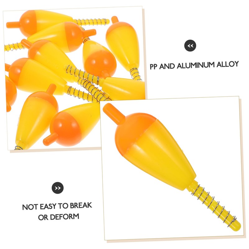 Kisangel 3sets Fishing Supplies Small Bait Floats Fishing Tackle Ice