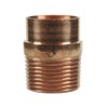 Libra Supply 1/4 inch(Nominal Size) Copper Male Adapter Solder Joint,