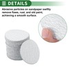 Motoforti Sandpaper Hook & Loop Sanding Sheets 2.95Inch x 2.95Inch
