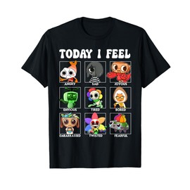 Dandy's Toons Kids World Characters | Today I Feel Panels T-Shirt
