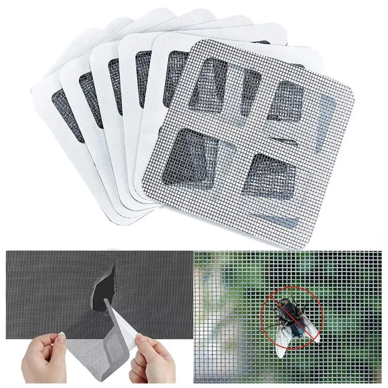Unbranded 5x Window Door Screen Patch Repair Kit Cover Fiberglass