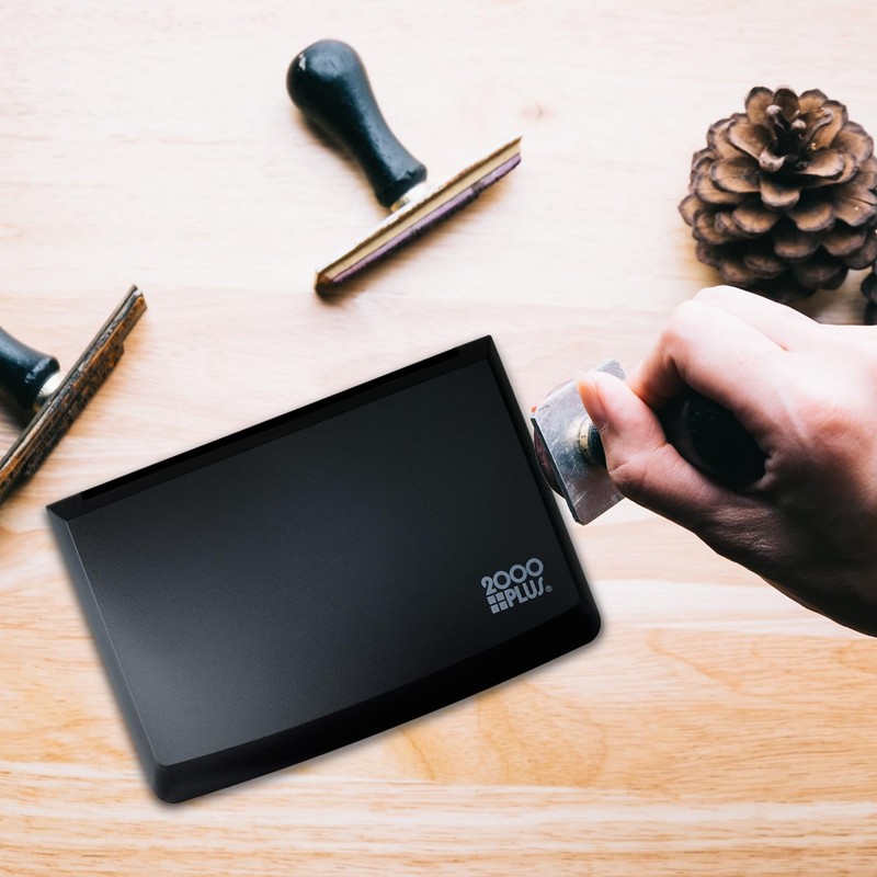 2000 PLUS Stamp Pad, Felt, Size No.2, 6-1/4" x 3-1/2",