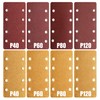 Bosch Sandpaper Set with Velcro Fastening, 93 x 185 mm,