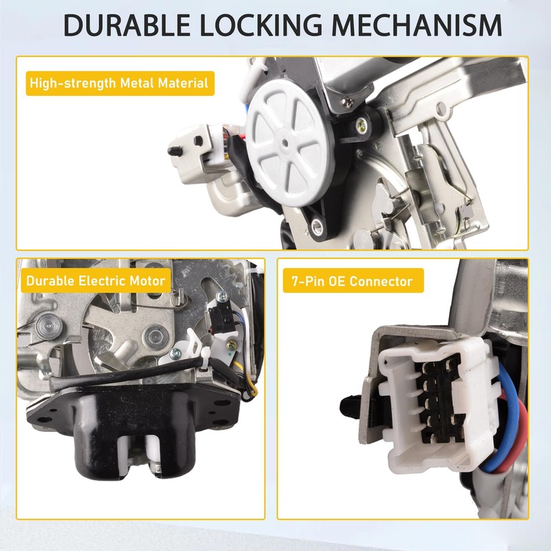 Predep Rear Trunk Latch Tailgate Door Lock Actuator Compatible for