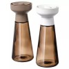 IKEA New Ikea HALVTOM Spice mill, glass/brown, 7 ½ ",
