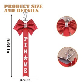 Pin Me Keychain for Cheerleaders Cheerleading Gifts Cheer Bag Accessories Red for Toddler Girl Cheerleader Cheerleading Keychains