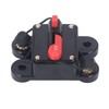 Circuit Breaker Manual Reset 1/4in Overcurrent Protection DC 12‑48V for