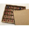 Alfabeto Móvil Montessori Letras