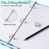 Geyoga 400 Pieces 3 Ring Binder Dividers with Tabs 8