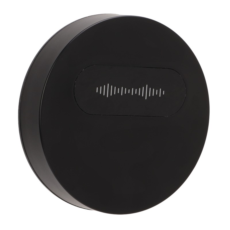 Black Wireless Doorbell Self Powered Waterproof Door Bell with 58