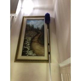 Dust Buster (Dust Magnet Static Duster) Adjustable Telescoping Static Feather Duster Electromagneti