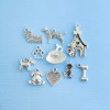 Unbranded Dog Lover Charm Collection Antique Silver Tone 10 Different