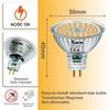 PRCNL GU5.3 LED Bulbs 6.5 W Warm White 3000 Kelvin