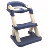XKMT- Blue Toddler Potty Training Seat Ladder Wider Step Toilet