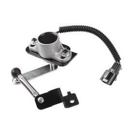 Hihaha No.538207S600 Suspension Ride Height Level Sensor for Nissan Armada 2005-2015 / Rear Left Right Headlight Level Sensor/Durable Metal / 1 Pcs Black