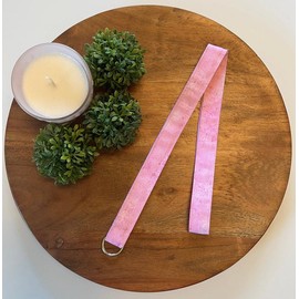 Light Pink Tonal Lanyards - Length: Breakaway Lanyard, Clasp: D-Ring
