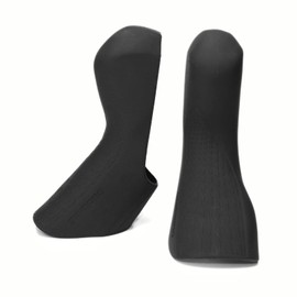 SUKOUSRAM Bike Brake Lever Hoods Compatible with ST-R8020 ST-R8025 Silicone Protector Covers，Pair of Black