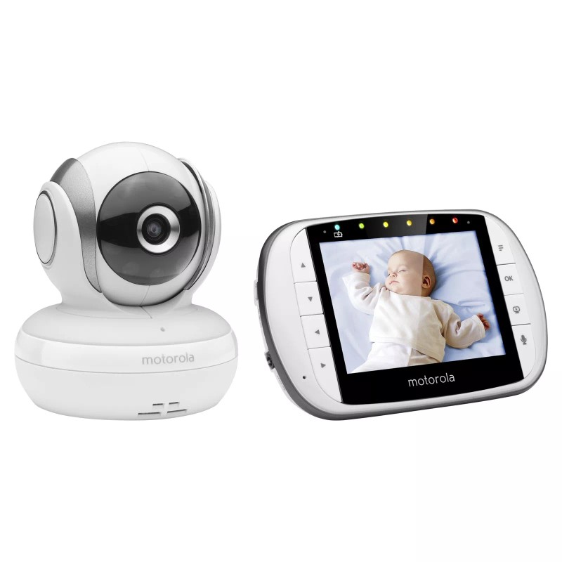 Motorola MBP33XL 3.5" Video Baby Monitor with Digital Zoom