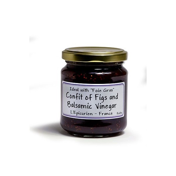 L'Epicurien Confit of Figs and Balsamic Vinegar - 8.64 oz
