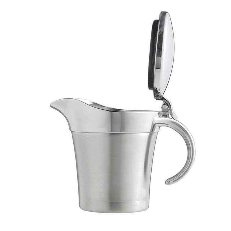 2 Piece Thermal Insulated Gravy Sauce Boat Pot Serving Jug