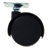 MroMax 1.5 Inch Swivel Caster Wheels 360 Degree Top Plate