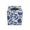 S Forever Home Decor Flower Pattern Faux Leather Tissue Box
