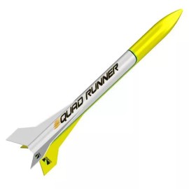 Quest Flying Model Rocket Kit Advanced Quad Runner  QST 5016