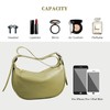 Women Hobo Shoulder Bag Crossbody Sling Crescent Bag Hangbag PU