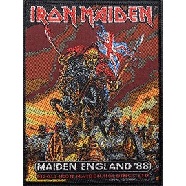 Iron Maiden England 88 Patch Woven 8 x 10 cm