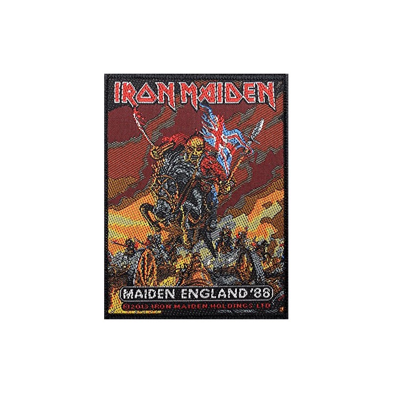 Iron Maiden England 88 Patch Woven 8 x 10 cm