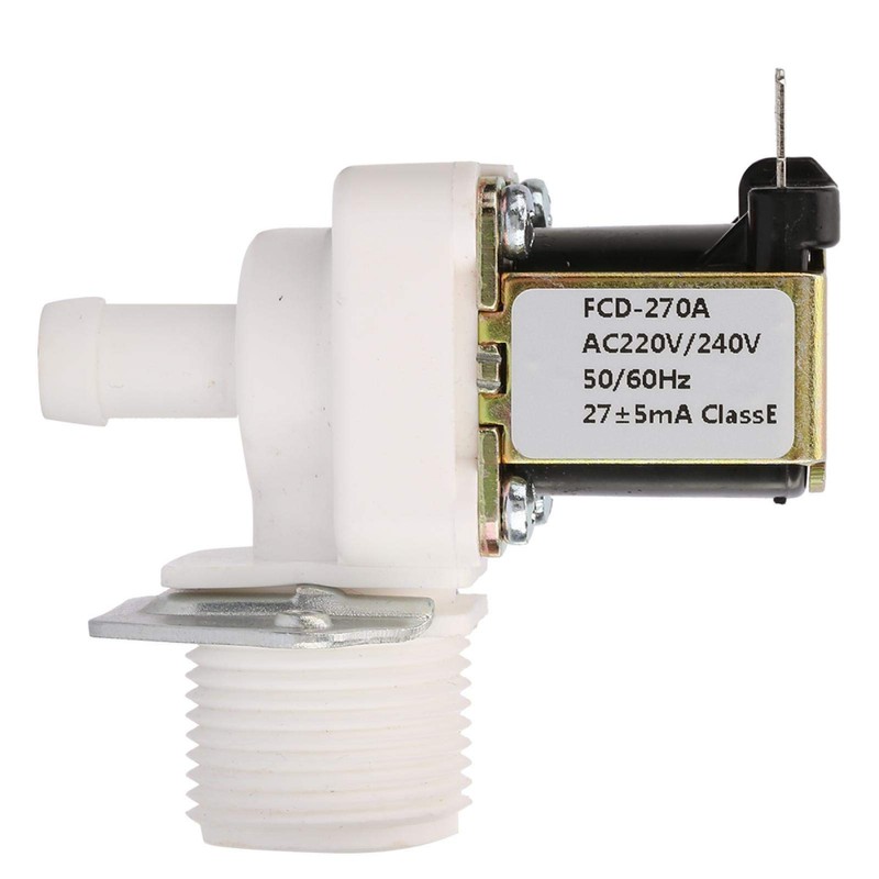 Solenoid Valve, AC 220V N/C Electric Solenoid Valve Plastic Normal