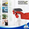 MR.SIGA 16 oz Empty Plastic Spray Bottles for Cleaning Solutions,