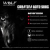 Creatina Monohidratada 500gm En Polvo Wolf Varios Sabores