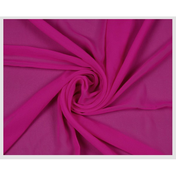 VDS Chiffon Fabric, 10 Yards Continuous Long, 44” Wide, Soft