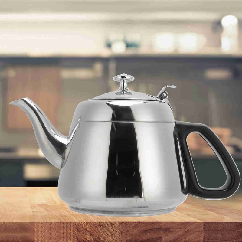1.5l Stainless Steel StovE Top Teapot Coffee Pot Teaware Hot