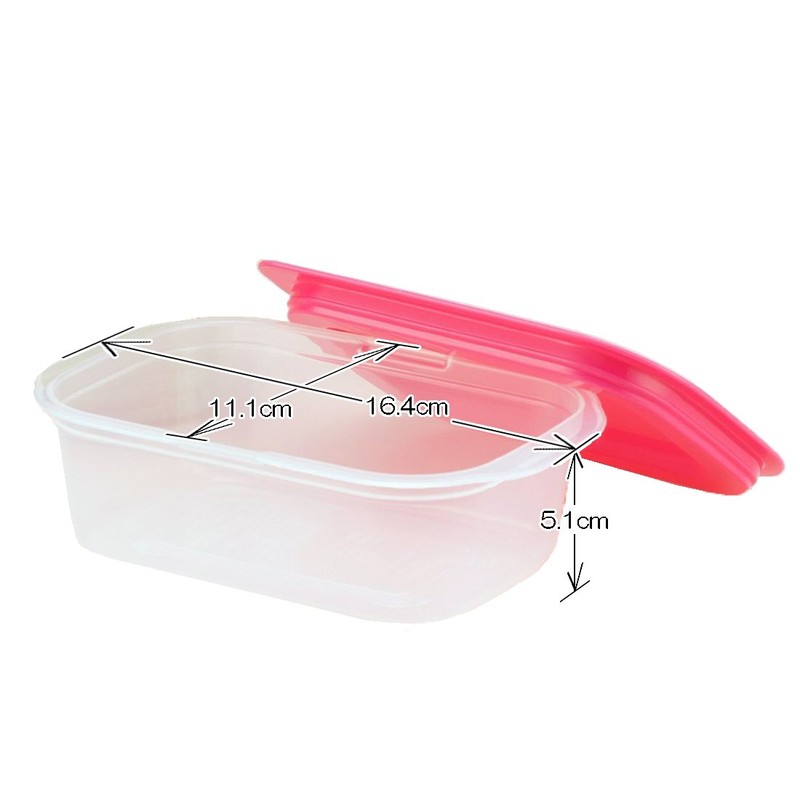 Inomata Kagaku “Rakuchin-Pack” Microwavable Containers, Microwavable With Lid Still On,