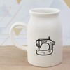 300ml 'Sewing Machine' Ceramic Milk Jug (MJ00009114)