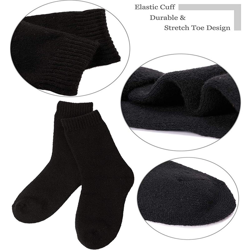 Womens Super Thick Wool Socks - Soft Warm Comfort Casual