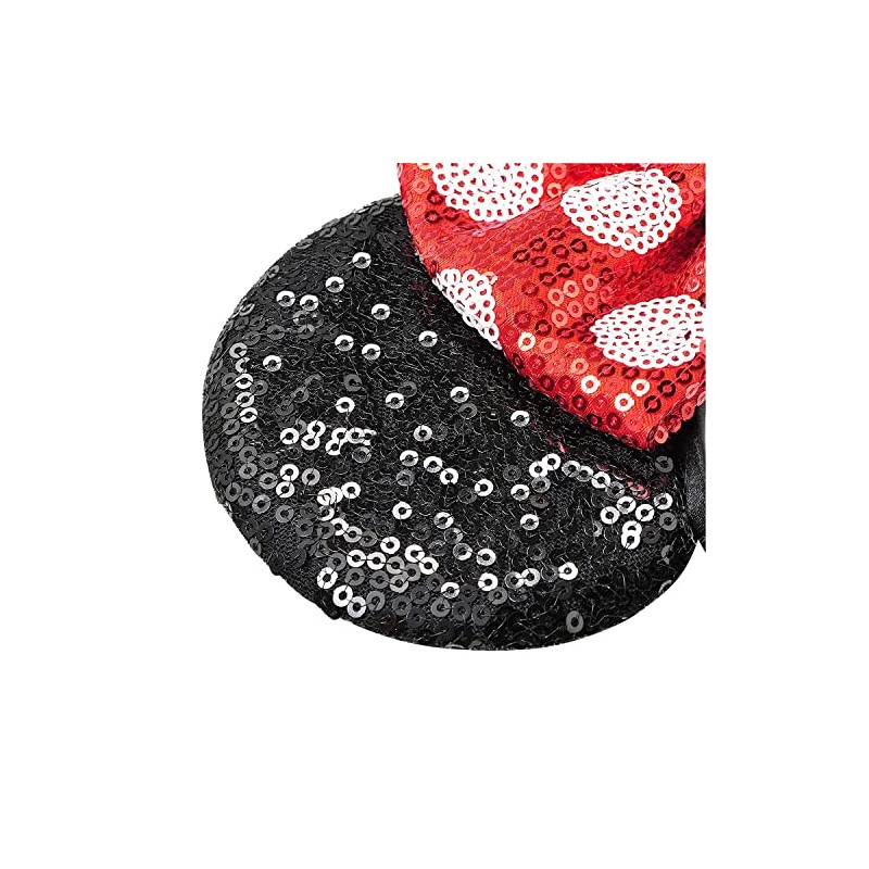 Mouse Ears Bow Headbands for Kids Girls Women