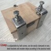 Nudiuhis Metal C Clamp Woodworking C Clamp with Wide Jaw