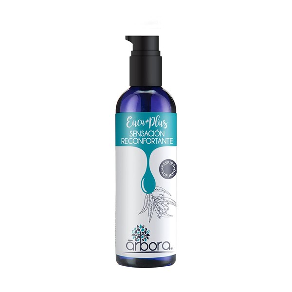 Aceite de Masaje Euca+Plus. LISTO PARA UN MASAJE EN PECHO,