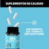 Zinc Magnesio Acerola (ZMA) Con Piperina para mxima absorcin Sin