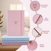 LRANKAI A5 Lined Journal Notebook for Girls Women,192 Pages Hardcover