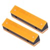 CHICIRIS Reflective Road Pavement Marker, Driveway Reflector, 2PCS Rectangle Reflective