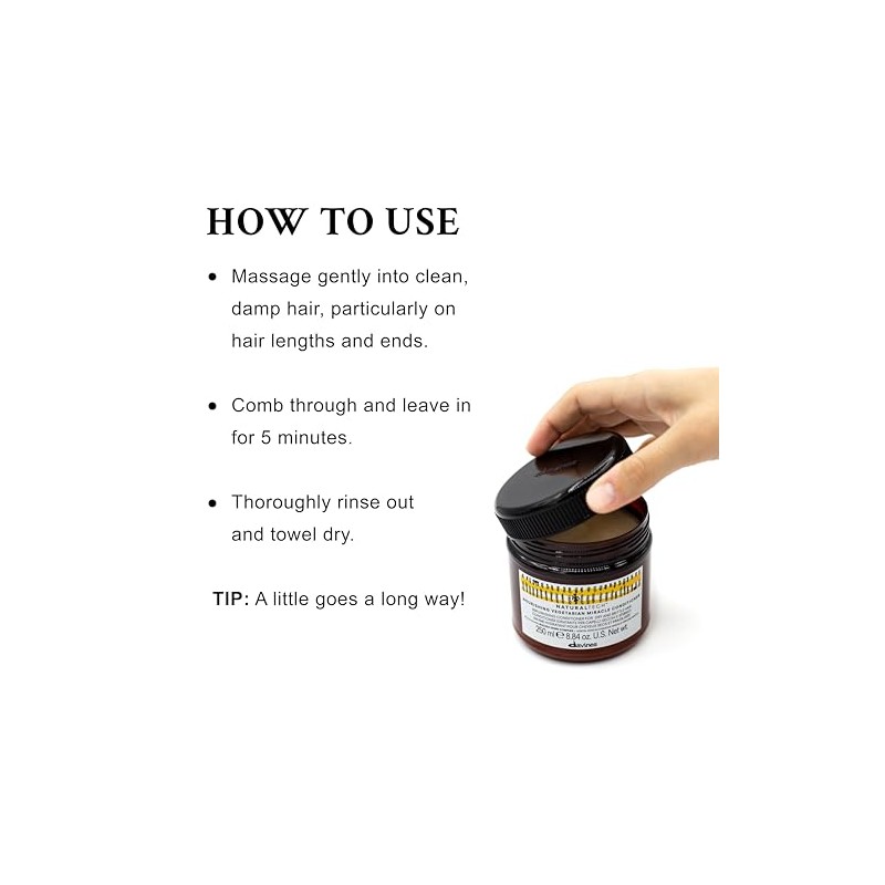 Davines Nourishing Vegetarian Miracle Conditioner, 8.84 oz.
